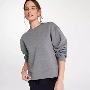 CALIA Women's Ultra Cozy Cinched Cropped Crew Sweatshirt
